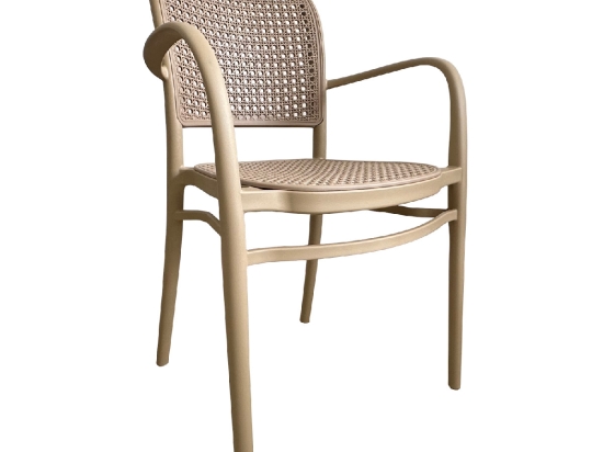 ΠΟΛΥΘΡΟΝΑ ΚΗΠΟΥ ARTELIBRE CANARY CAPPUCCINO PP 55X52X86CM