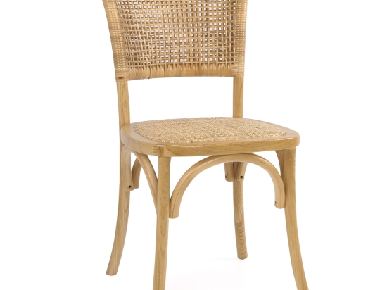 ΚΑΡΕΚΛΑ ΕΠΑΓΓΕΛΜΑΤΙΚΗ ARTELIBRE ANANKE ΦΥΣΙΚΟ ΞΥΛΟ/RATTAN 44X41X88CM