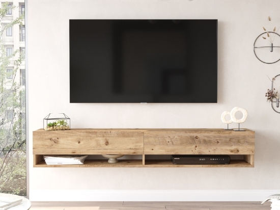 ΕΠΙΠΛΟ ΤΗΛΕΟΡΑΣΗΣ ARTELIBRE SONNING ΠΕΥΚΟ ΜΟΡΙΟΣΑΝΙΔΑ 180X31.6X29.6CM