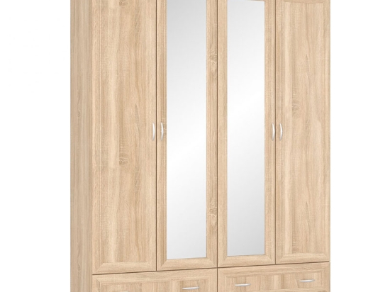 ΝΤΟΥΛΑΠΑ REBECCA PAKOWORLD ΚΑΘΡΕΠΤΗΣ ΤΕΤΡΑΦΥΛΛΗ SONOMA 160X52X210ΕΚ