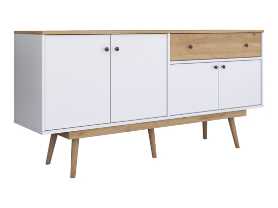 ΜΠΟΥΦΕΣ SATAVA PAKOWORLD PP ΣΕ ΛΕΥΚΗ-ΚΑΡΥΔΙ ΑΠΟΧΡΩΣΗ 180X45X87.6ΕΚ