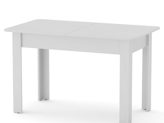 ΤΡΑΠΕΖΙ QUIIN PAKOWORLD ΕΠΕΚΤΕΙΝΟΜΕΝΟ ΛΕΥΚΟ 120-164X70X73.5ΕΚ