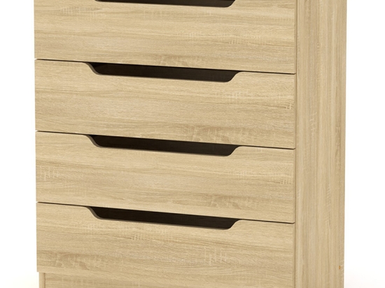ΣΥΡΤΑΡΙΕΡΑ AZENOR PAKOWORLD 4ΩΝ ΣΥΡΤΑΡΙΩΝ SONOMA 72X38X83ΕΚ