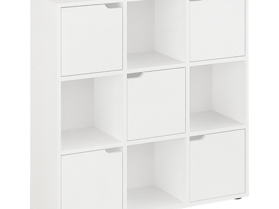 ΒΙΒΛΙΟΘΗΚΗ BOOKEL PAKOWORLD ΣΕ ΛΕΥΚΗ ΑΠΟΧΡΩΣΗ 88.5X27.5X89.3ΕΚ