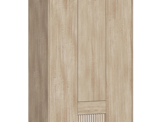 ΝΤΟΥΛΑΠΑ BRUSE PAKOWORLD ΜΕΛΑΜΙΝΗ ΣΕ SONOMA-OAK ΑΠΟΧΡΩΣΗ 148.5X56.5X203.2ΕΚ
