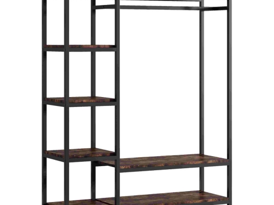 ΕΠΙΠΛΟ ΕΙΣΟΔΟΥ MOEL PAKOWORLD ΚΑΡΥΔΙ-ΜΑΥΡΟ 120X40X180ΕΚ