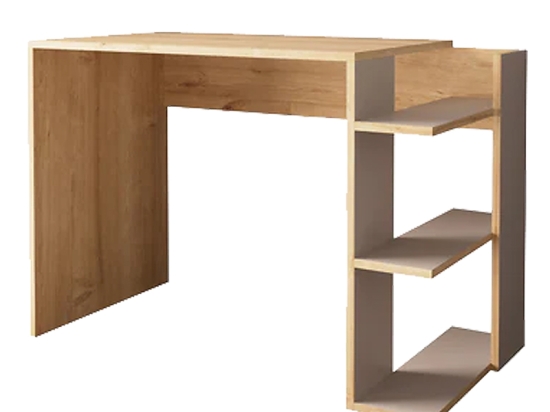 ΓΡΑΦΕΙΟ ΕΡΓΑΣΙΑΣ TOSKA PAKOWORLD ΣΕ OAK- SANDSTONE ΑΠΟΧΡΩΣΗ 114X56X76ΕΚ