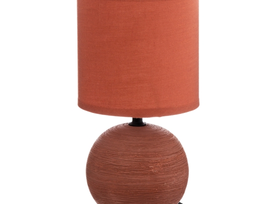 ΕΠΙΤΡΑΠΕΖΙΟ ΦΩΤΙΣΤΙΚΟ PWL-1210 PAKOWORLD Ε14 ΚΕΡΑΜΙΚΟ ΣΕ TERRACOTTA ΑΠΟΧΡΩΣΗ Φ13X25ΕΚ