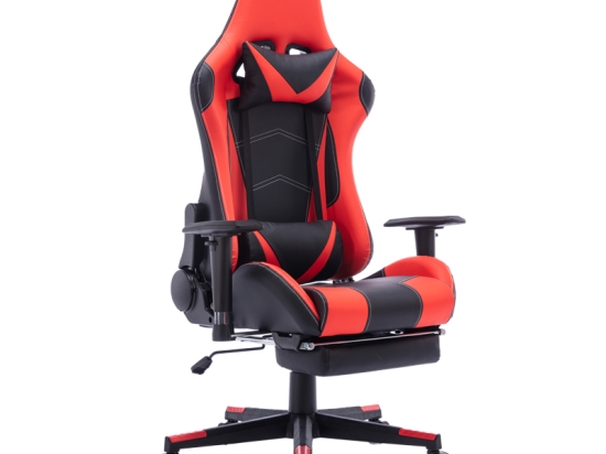 ΚΑΡΕΚΛΑ ΓΡΑΦΕΙΟΥ GAMING ZELDO PAKOWORLD PU ΜΑΥΡΟ-ΚΟΚΚΙΝΟ 66X56X135ΕΚ