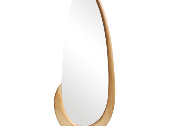 ΚΑΘΡΕΠΤΗΣ ΟΒΑΛ MARLY PAKOWORLD MDF ΣΕ ΦΥΣΙΚΗ ΑΠΟΧΡΩΣΗ 50.5X4X127ΕΚ