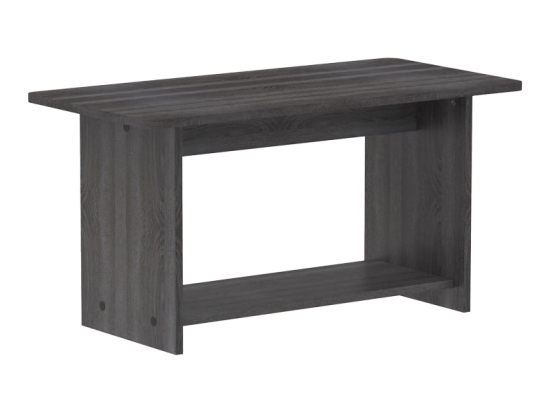 ΤΡΑΠΕΖΙ KUMBA PAKOWORLD ΣΕ ΑΝΘΡΑΚΙ-WENGE ΑΠΟΧΡΩΣΗ 80X40X42ΕΚ