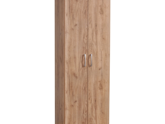 ΝΤΟΥΛΑΠΑ JONAR PAKOWORLD ΔΙΦΥΛΛΗ OAK ΜΕΛΑΜΙΝΗΣ 60X42X180ΕΚ