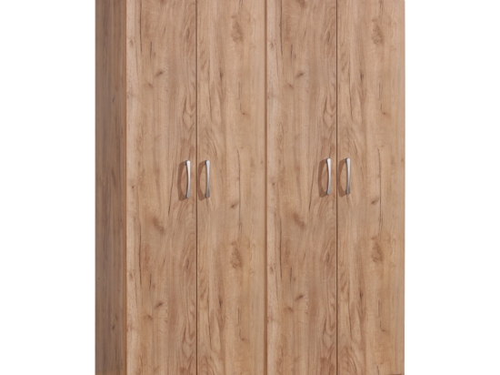 ΝΤΟΥΛΑΠΑ ΡΟΥΧΩΝ ΤΕΤΡΑΦΥΛΛΗ JONAR I PAKOWORLD ΧΡΩΜΑ OAK 120X42X180ΕΚ