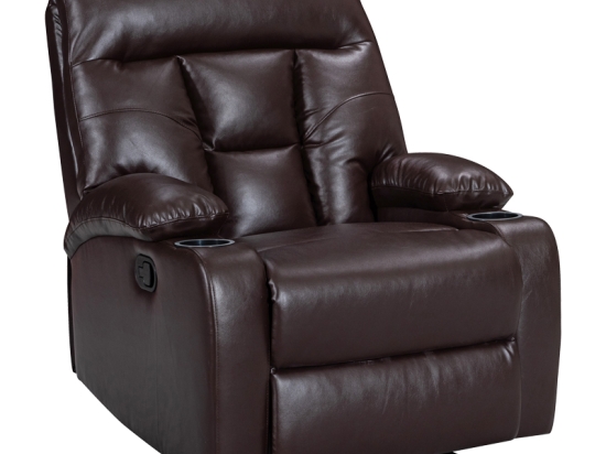ΠΟΛΥΘΡΟΝΑ RELAX ΜΕ ΜΗΧΑΝΙΣΜΟ MASSAGE TERPSI PAKOWORLD ΚΑΦΕ PU 80X94X100ΕΚ