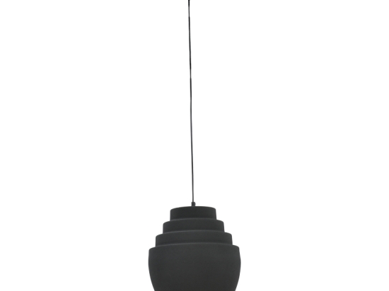 ΦΩΤΙΣΤΙΚΟ ΟΡΟΦΗΣ KELSY INART E27 ΜΑΥΡΟ ΜΕΤΑΛΛΟ Φ30X122ΕΚ