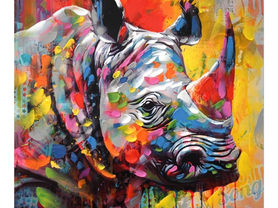 ΠΙΝΑΚΑΣ ΣΕ ΚΑΜΒΑ RHINOCERY INART 80X3X80ΕΚ