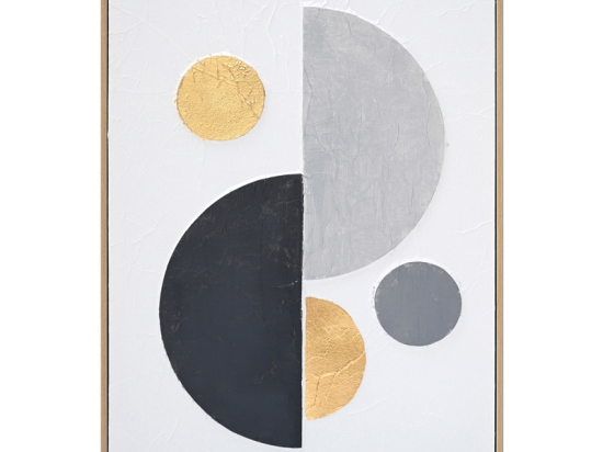 ΠΙΝΑΚΑΣ ΣΕ ΚΑΜΒΑ GEOMETRIC I INART 52X4.5X72ΕΚ