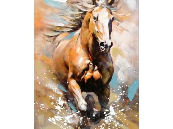 ΠΙΝΑΚΑΣ ΣΕ ΚΑΜΒΑ HORSE INART 60X3X90ΕΚ