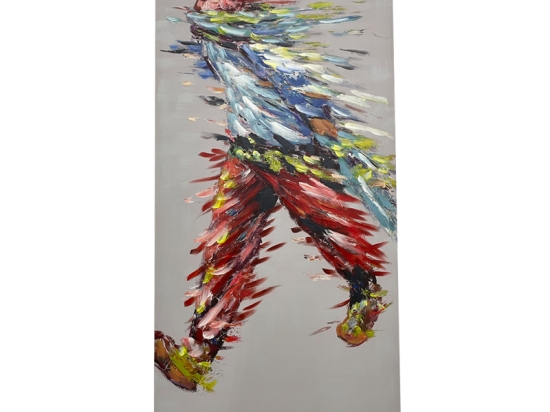 ΠΙΝΑΚΑΣ ΣΕ ΚΑΜΒΑ WALKING INART 70X3X140ΕΚ