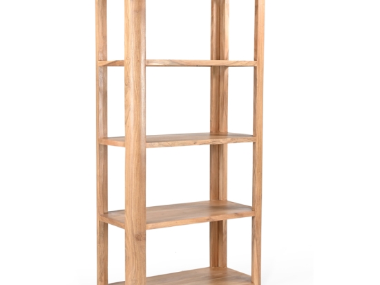 ΒΙΒΛΙΟΘΗΚΗ CHAPTER INART ΜΑΣΙΦ ΞΥΛΟ ΑΚΑΚΙΑΣ 76X40.5X152ΕΚ