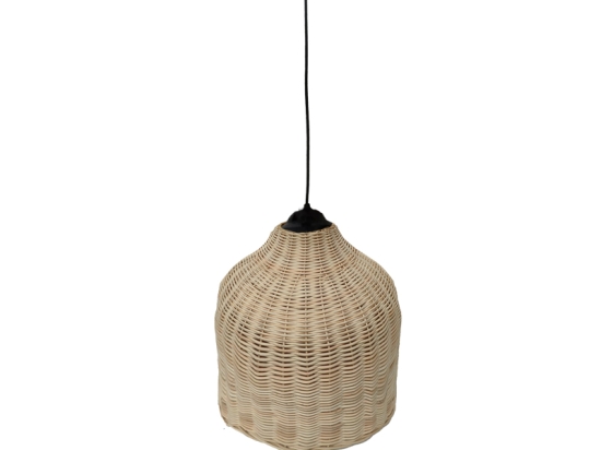 ΦΩΤΙΣΤΙΚΟ ΟΡΟΦΗΣ ZIQUEL INART RATTAN ΣΕ ΦΥΣΙΚΗ ΑΠΟΧΡΩΣΗ Φ42X89ΕΚ
