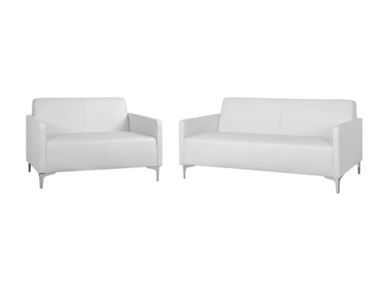 ΣΕΤ 2 ΤΜΧ ΚΑΝΑΠΕΣ 3ΘΕΣΙΟΣ ΚΑΙ 2ΘΕΣΙΟΣ NELLIE HM11274.02 ΛΕΥΚΟ ΧΡΩΜΑ