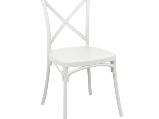 ΚΑΡΕΚΛΑ CROSSIE PAKOWORLD PP ΣΕ ΛΕΥΚΗ ΑΠΟΧΡΩΣΗ 38X46.5X82ΕΚ
