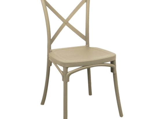 ΚΑΡΕΚΛΑ CROSSIE PAKOWORLD PP ΣΕ ΑΠΟΧΡΩΣΗ CAPPUCINO 38X46.5X82ΕΚ