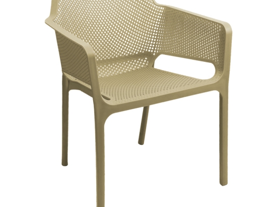 ΠΟΛΥΘΡΟΝΑ OVIEZ PAKOWORLD PP ΣΕ CAPPUCCINO ΑΠΟΧΡΩΣΗ 59X58X79ΕΚ