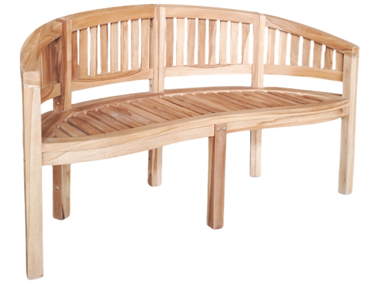 ΚΑΝΑΠΕΣ ΤΡΙΘΕΣΙΟΣ COREN PAKOWORLD ΦΥΣΙΚΟ TEAK ΞΥΛΟ 150X61X87ΕΚ