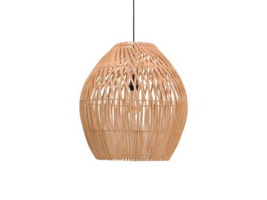 ΦΩΤΙΣΤΙΚΟ ΟΡΟΦΗΣ IRDEN INART RATTAN ΣΕ ΦΥΣΙΚΗ ΑΠΟΧΡΩΣΗ Φ50X40ΕΚ