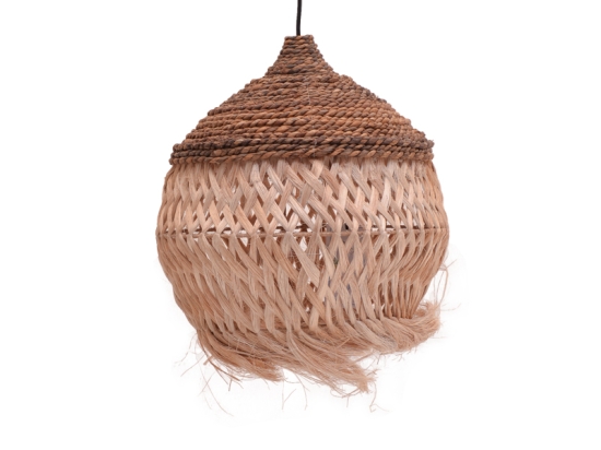 ΦΩΤΙΣΤΙΚΟ ΟΡΟΦΗΣ FIORINE INART ABACA ΣΕ ΦΥΣΙΚΟ ΧΡΩΜΑ Φ55X70ΕΚ
