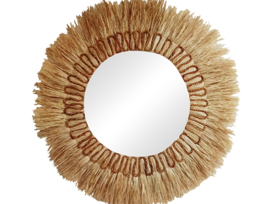 ΚΑΘΡΕΠΤΗΣ OVIELE INART SISAL ΣΕ ΦΥΣΙΚΟ ΧΡΩΜΑ Φ95X4ΕΚ