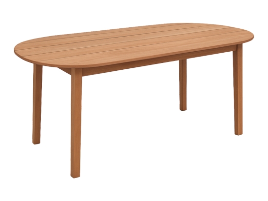 ΤΡΑΠΕΖΙ SKYL PAKOWORLD TEAK ΞΥΛΟ ΣΕ ΦΥΣΙΚΗ ΑΠΟΧΡΩΣΗ 190X90X75ΕΚ