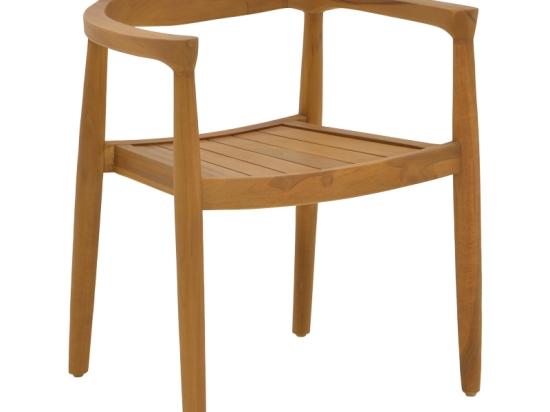 ΠΟΛΥΘΡΟΝΑ GANNY PAKOWORLD TEAK ΞΥΛΟ ΣΕ ΦΥΣΙΚΗ ΑΠΟΧΡΩΣΗ 59X56X71ΕΚ