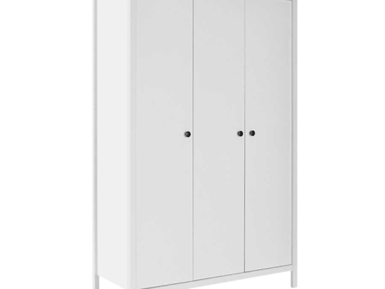ΝΤΟΥΛΑΠΑ ΡΟΥΧΩΝ FRENCH MEGAPAP ΤΡΙΦΥΛΛΗ ΧΡΩΜΑ ΛΕΥΚΟ 125X54X196ΕΚ.