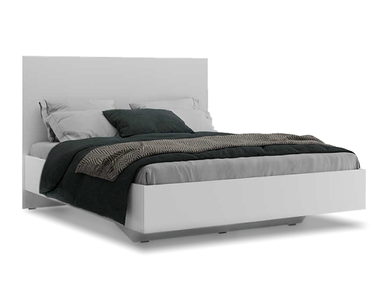 ΚΡΕΒΑΤΙ ORYANA MEGAPAP ΧΡΩΜΑ ΛΕΥΚΟ 160X200ΕΚ.