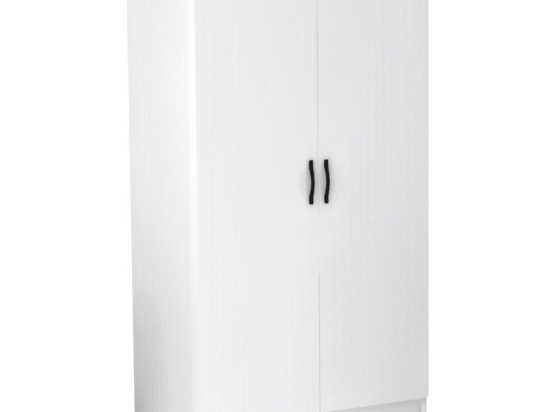 ΝΤΟΥΛΑΠΑ ΡΟΥΧΩΝ VICTORIA MEGAPAP ΔΙΦΥΛΛΗ ΧΡΩΜΑ ΛΕΥΚΟ 100X60X181ΕΚ.