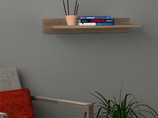 ΡΑΦΙΕΡΑ ΤΟΙΧΟΥ SIMPLE MEGAPAP ΧΡΩΜΑ ΑΝΟΙΧΤΟ ΚΑΡΥΔΙ 60X24X10ΕΚ.