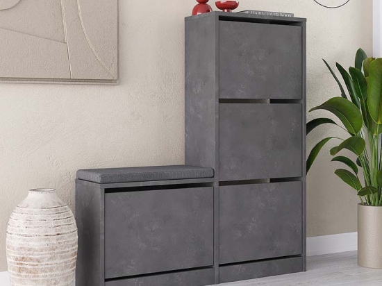 ΠΑΠΟΥΤΣΟΘΗΚΗ DUDE MEGAPAP ΧΡΩΜΑ ΓΚΡΙ ΡΕΤΡΟ104,8X26X118,5ΕΚ.