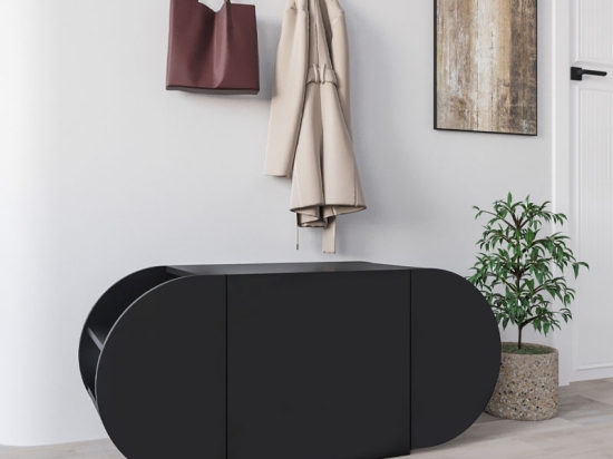 ΠΑΠΟΥΤΣΟΘΗΚΗ POZY MEGAPAP ΧΡΩΜΑ BLACK BUTE 110X40,4X50ΕΚ.