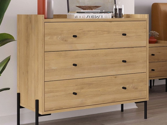 ΣΥΡΤΑΡΙΕΡΑ MALTA MEGAPAP ΧΡΩΜΑ SAPPHIRE OAK 94X40X80,1ΕΚ.