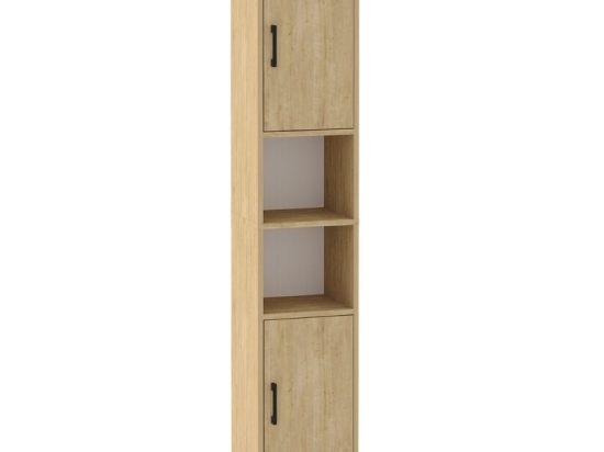 ΝΤΟΥΛΑΠΙ ΚΟΥΖΙΝΑΣ - ΜΠΑΝΙΟΥ HOBBES MEGAPAP ΧΡΩΜΑ SAPPHIRE OAK 35X30X182,3ΕΚ.