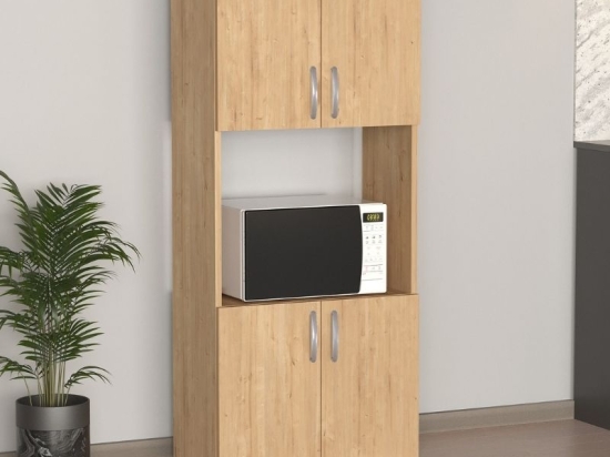 ΝΤΟΥΛΑΠΑ ΚΟΥΖΙΝΑΣ ARMADO MEGAPAP ΧΡΩΜΑ SAPPHIRE OAK 60X32X140ΕΚ.
