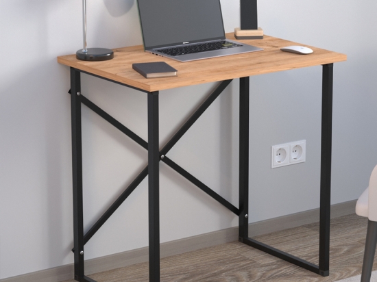 ΓΡΑΦΕΙΟ ΕΡΓΑΣΙΑΣ VERNE MEGAPAP ΧΡΩΜΑ PINE OAK 75X52X73,8ΕΚ.