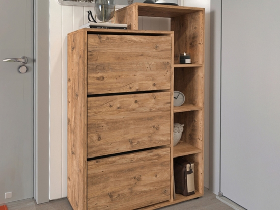 ΠΑΠΟΥΤΣΟΘΗΚΗ LEGO MEGAPAP ΧΡΩΜΑ PINE OAK 90X32X143ΕΚ.