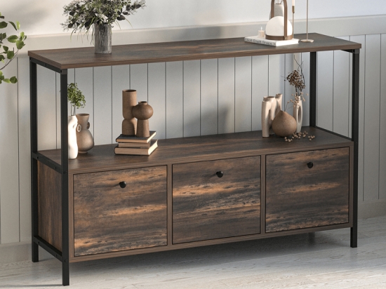 ΜΠΟΥΦΕΣ MARS MEGAPAP ΧΡΩΜΑ RUSTIC ΚΑΡΥΔΙ 122X36X80,1ΕΚ.