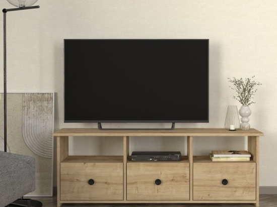 ΕΠΙΠΛΟ ΤΗΛΕΟΡΑΣΗΣ MAHEN MEGAPAP ΧΡΩΜΑ SAPPHIRE OAK 140X35X49,8ΕΚ.