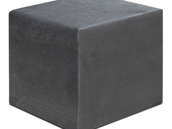 ΣΚΑΜΠΩ APRIL MEGAPAP ΒΕΛΟΥΔΙΝΟ ΧΡΩΜΑ ΓΚΡΙ 40X40X40ΕΚ.