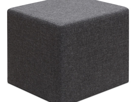 ΣΚΑΜΠΩ LINDA MEGAPAP ΥΦΑΣΜΑΤΙΝΟ ΧΡΩΜΑ ΑΝΘΡΑΚΙ 40X40X40ΕΚ.